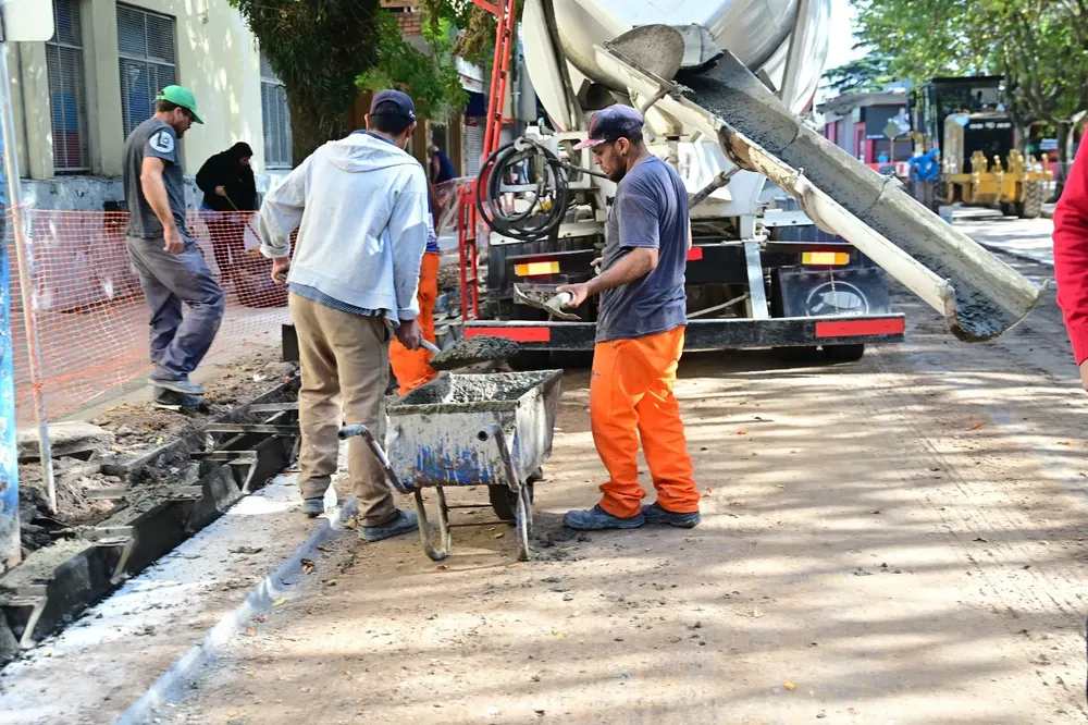 En Escobar la obra pública no para.