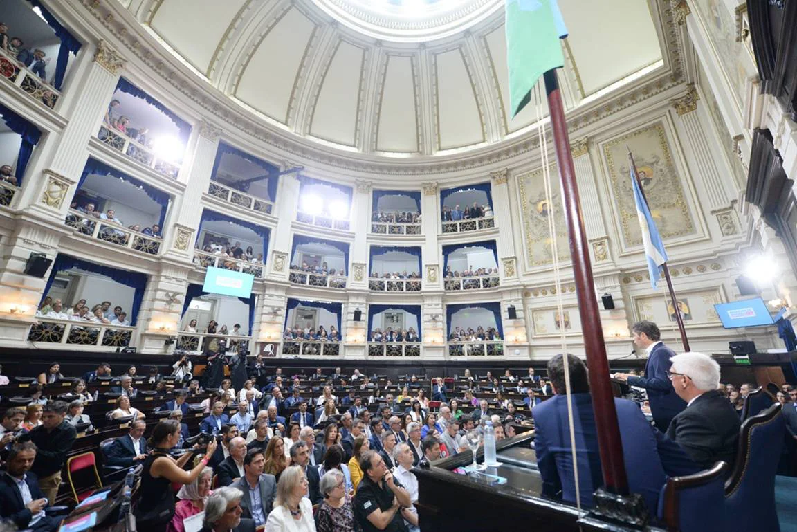 Kicillof en la apertura de sesiones 2026