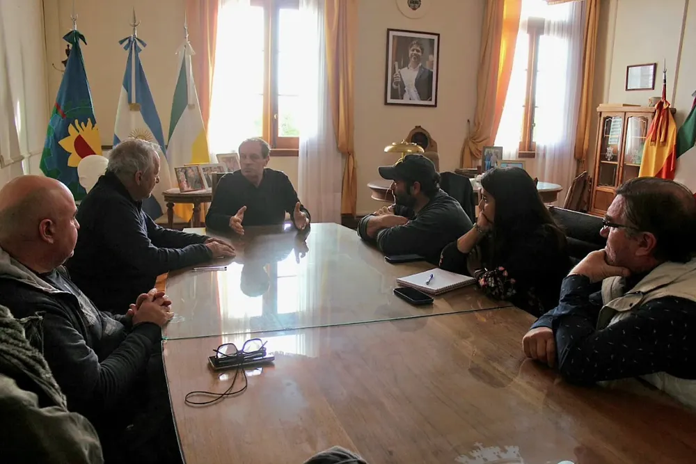 Stadnik en diálogo con productores agropecuarios