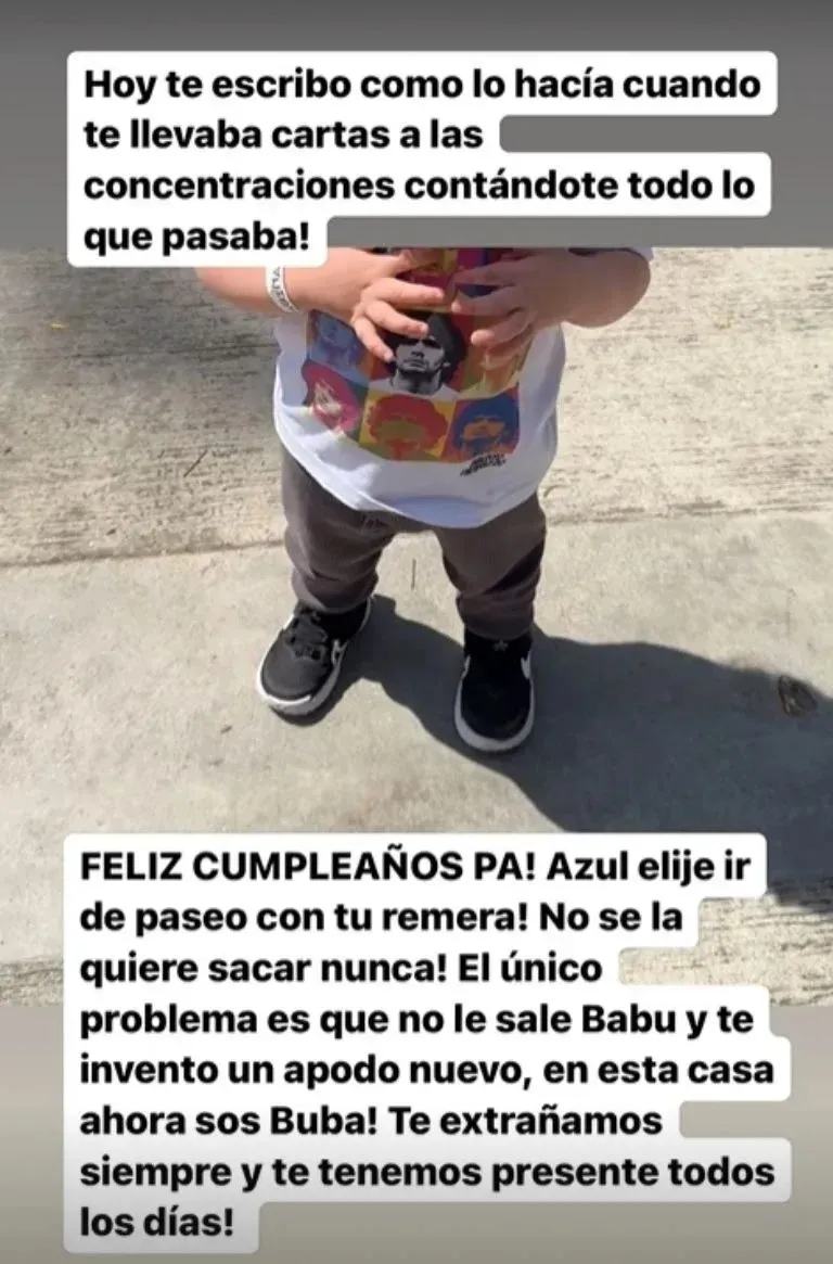 Saludo Dalma Maradona Diego Maradona