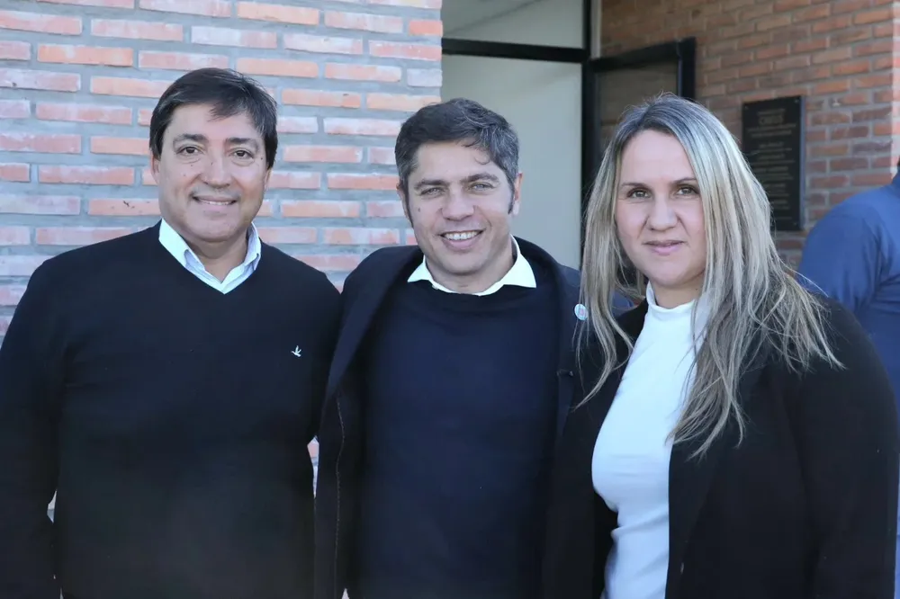 Acerbo, Kicillof y Serra.