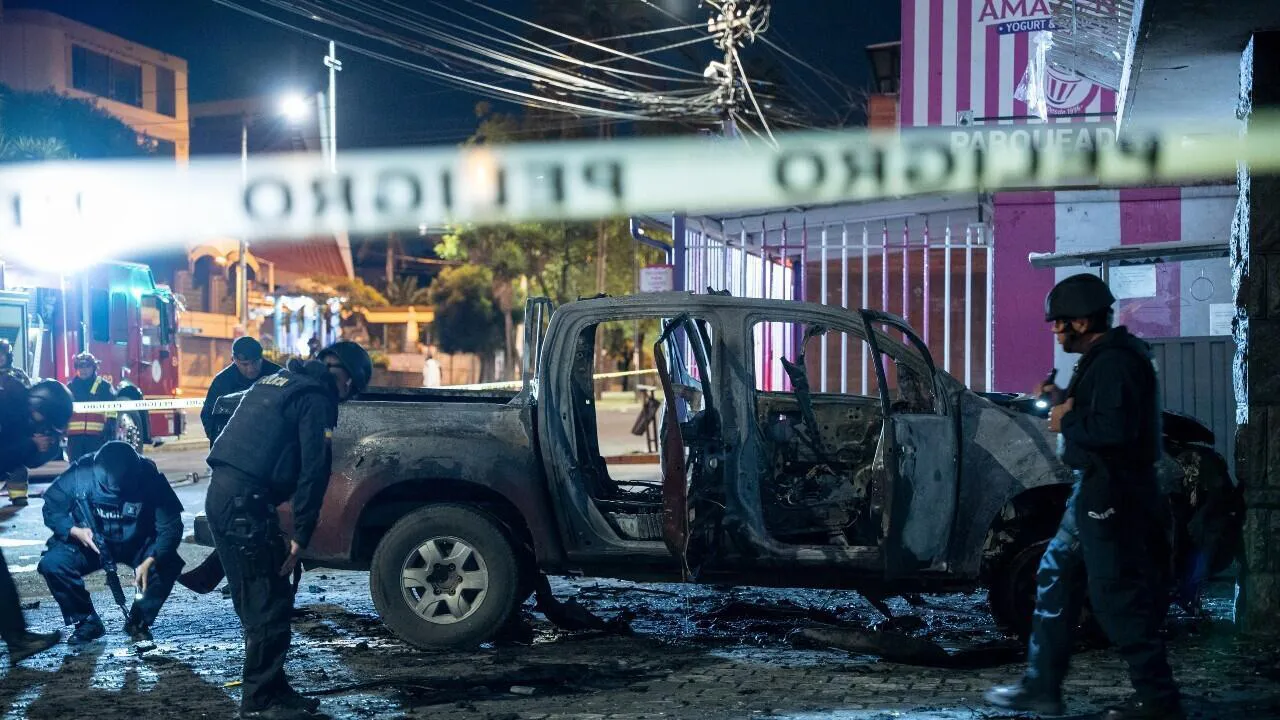 Violencia en las calles de Ecuador