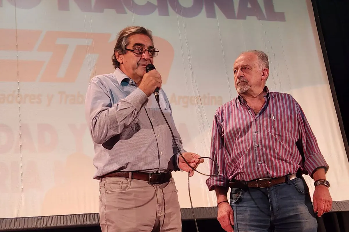 Hugo “Cachorro” Godoy y Hugo Yasky