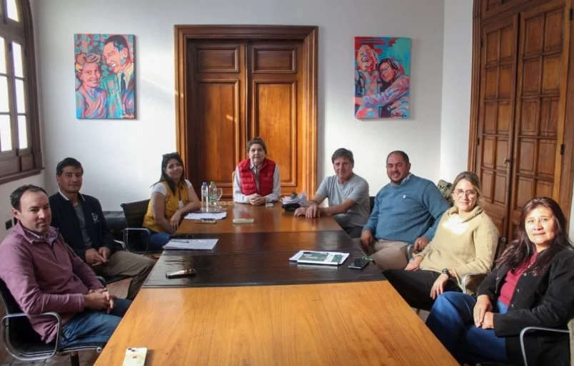 Gianini impulsa asistencia técnica para productores y formación en enfermería