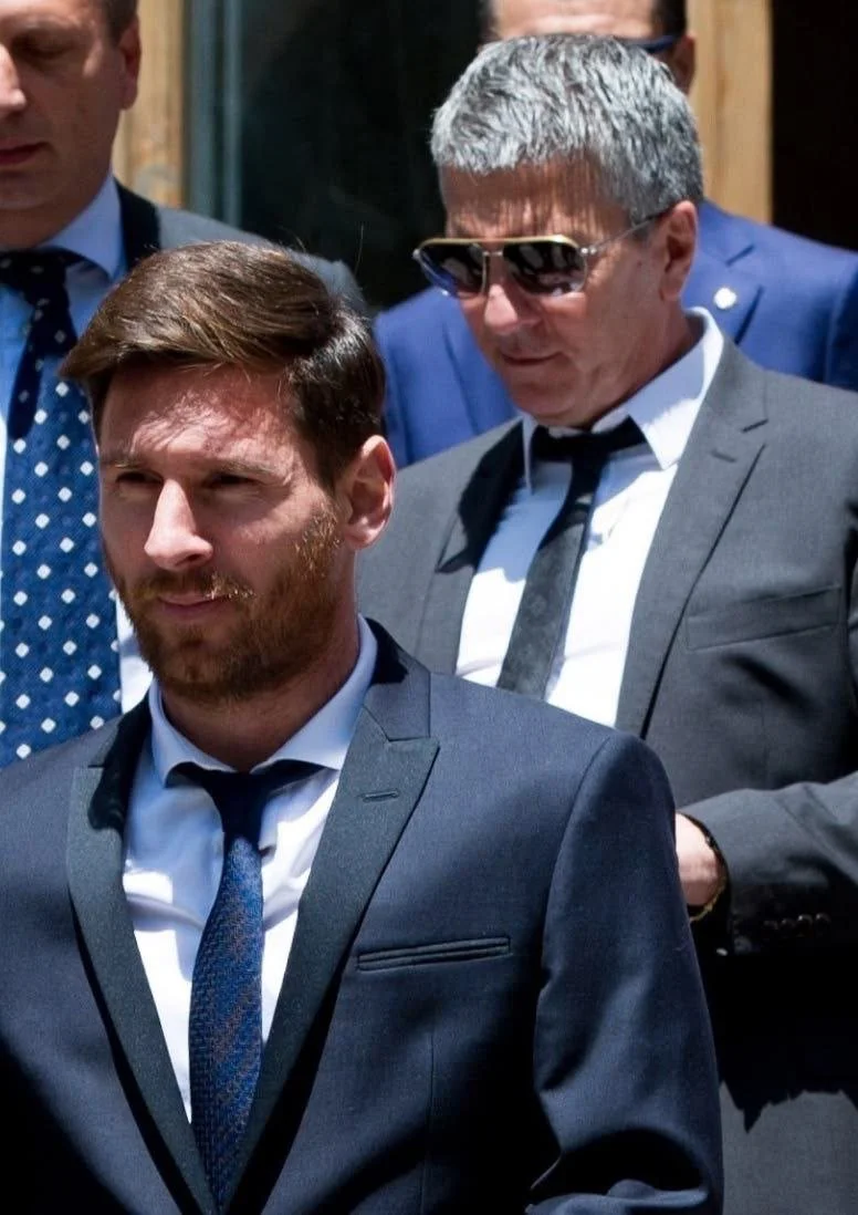 Jorge y Lionel Messi 2