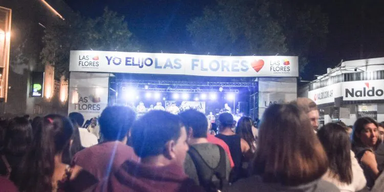 En Las Flores, vuelven las Peatonales Culturales.