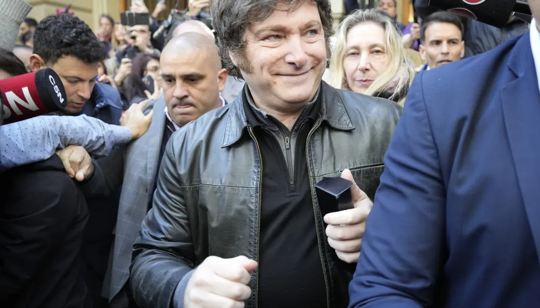 Javier Milei voto Caba 2025