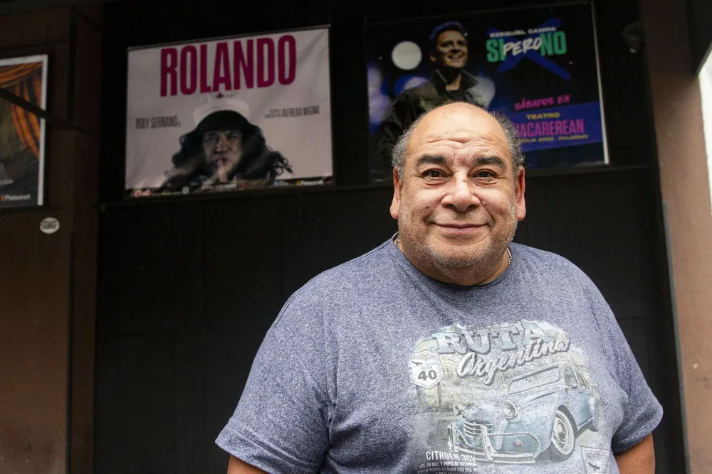 Rolando Roly Serrano, actor argentino