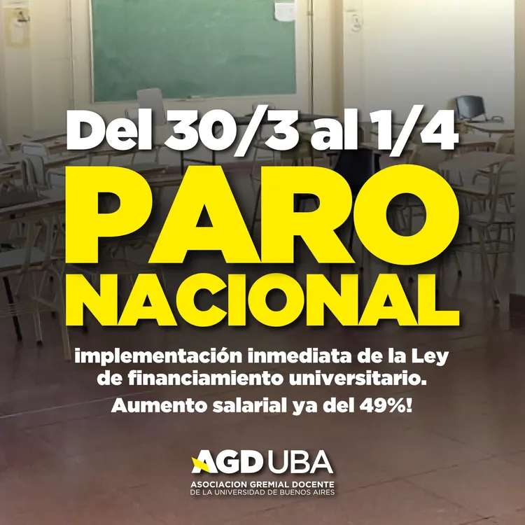 Paro nacional universitario