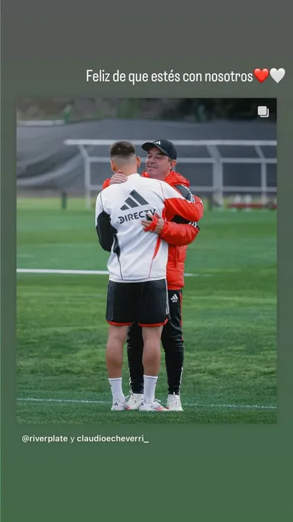 Baja clave para River: Gallardo pierde a Borja Baja clave para River: Gallardo pierde a Borja