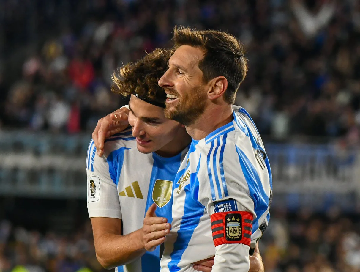Martínez y Messi