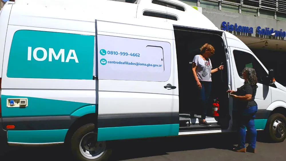 IOMA: lanzan oficinas móviles de atención
