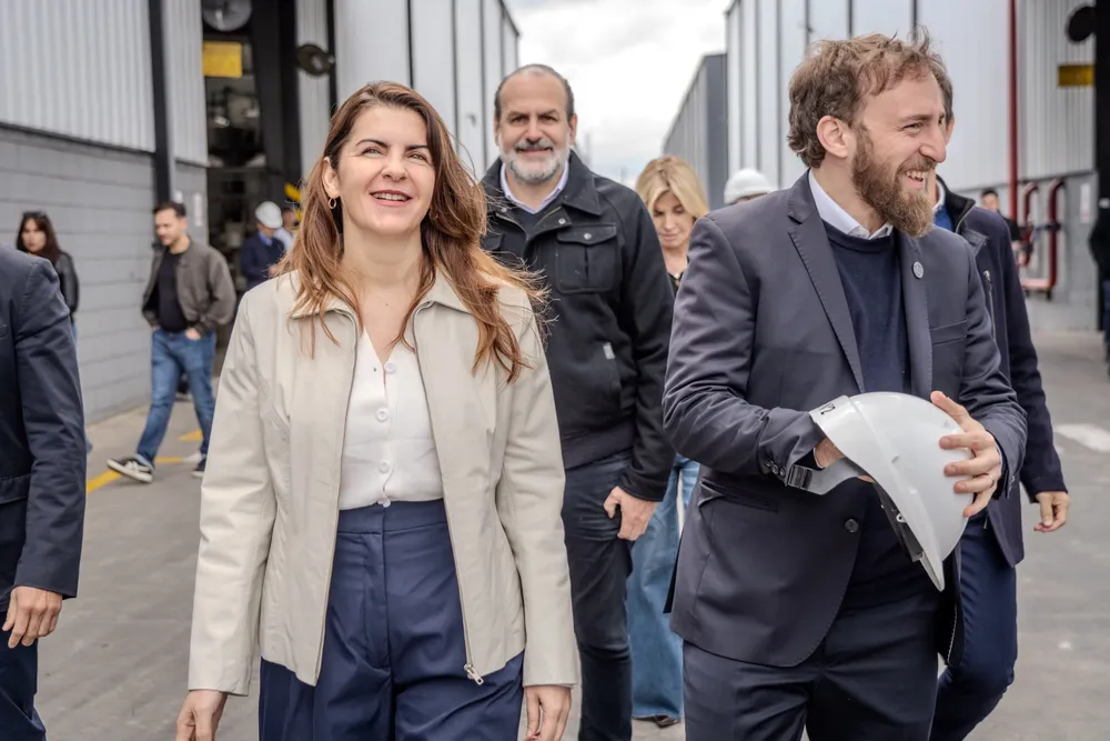 Mariel Fernández, Federico Otermín y Federico Susbielles