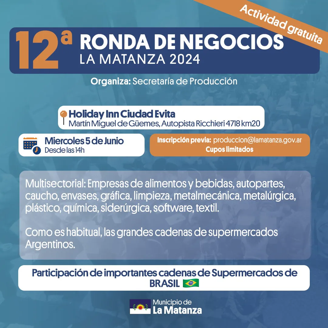 NUEVA RONDA DE NEGOCIOS MTZ