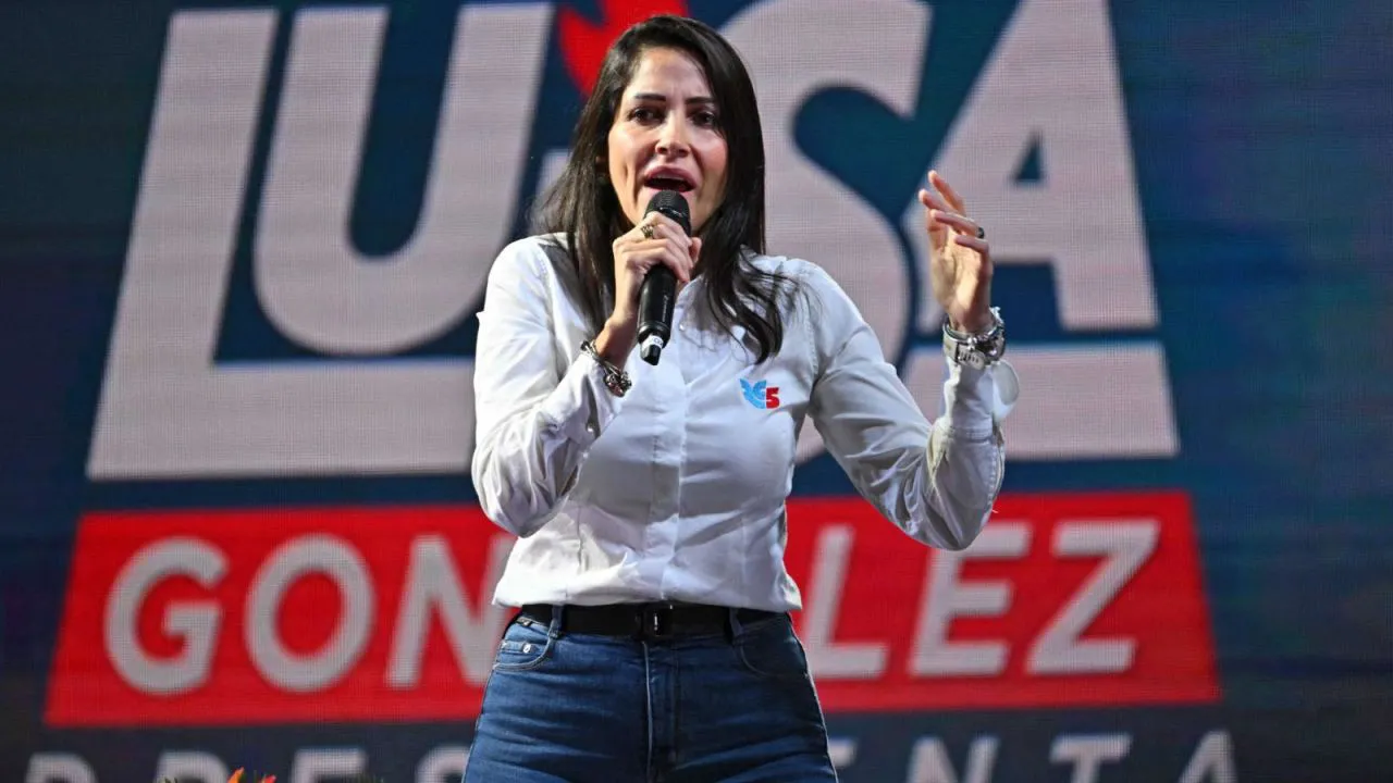 Luisa González, candidata a presidenta de Ecuador