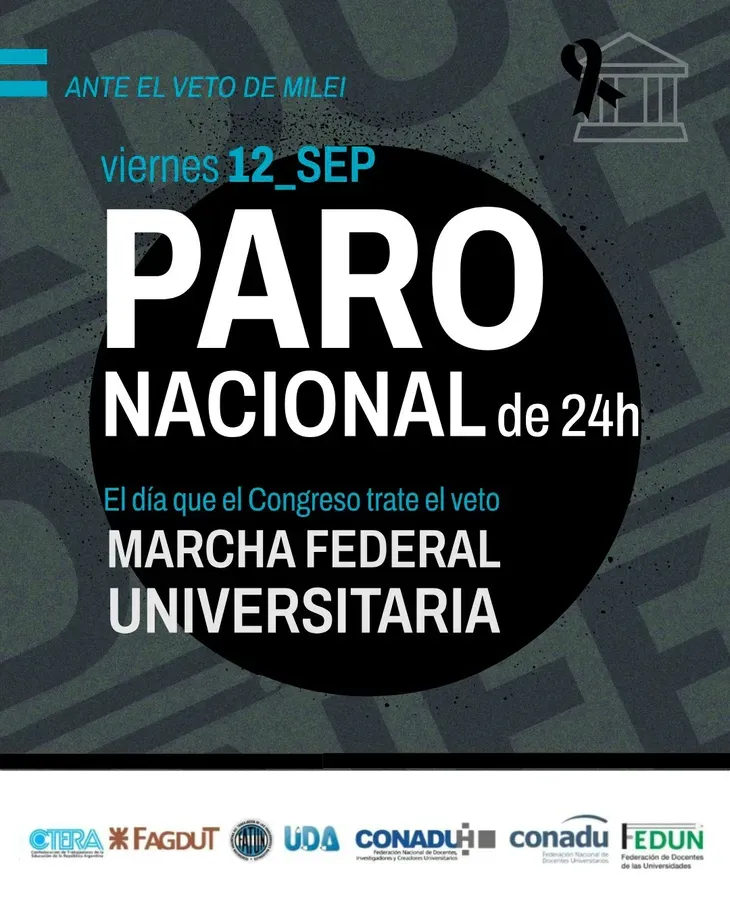 Paro Nacional Marcha Federal Docentes