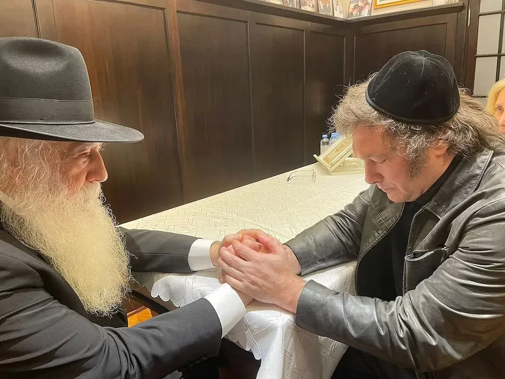 Milei Comunidad Judía