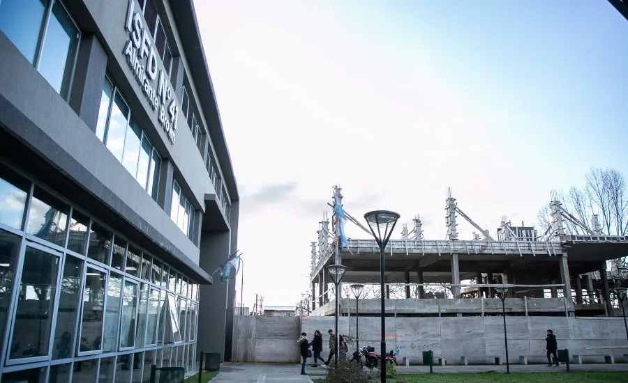 Con recursos propios el Municipio finalizará la construcción del segundo edificio de aulas para el Instituto N° 41.