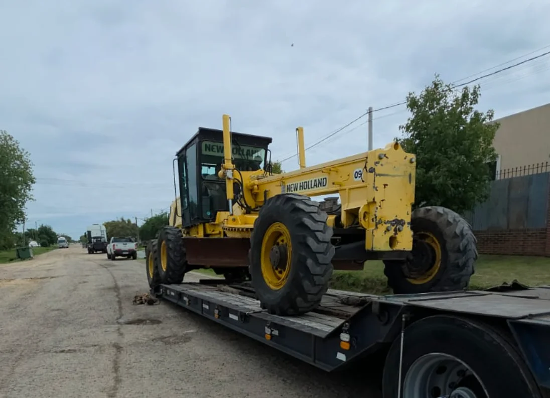Ramallo logró recuperar una motoniveladora de altísimo valor