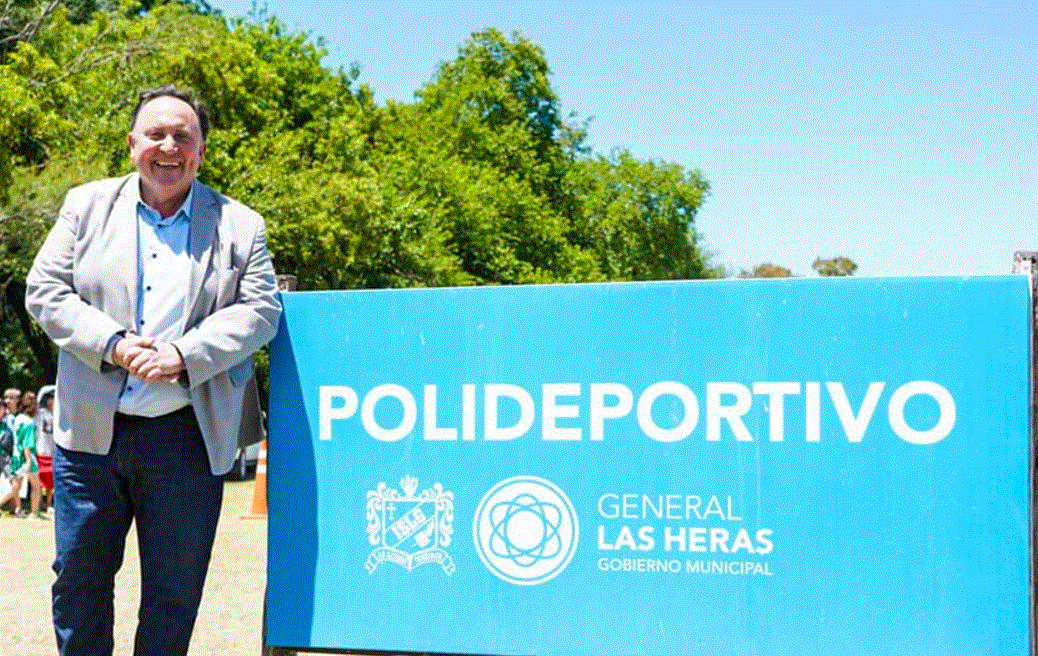 Las Heras cuenta con nuevo Polideportivo.