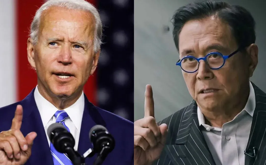 kiyosaki biden