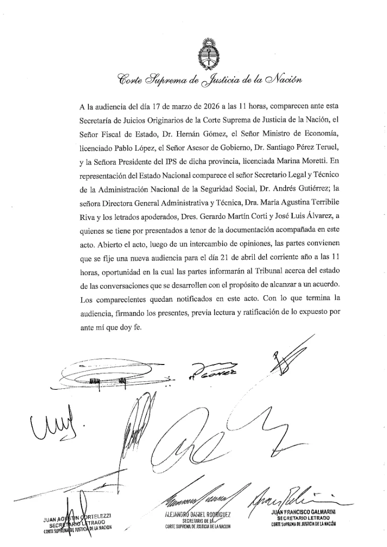 Provincia y Nación se vieron cara a cara por la deuda de ANSES