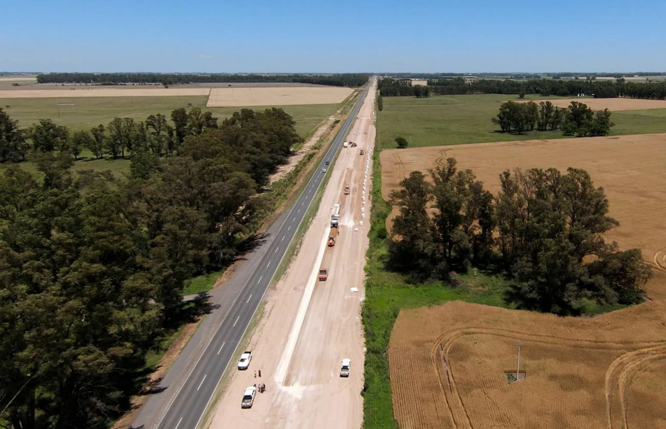 Obras en la Ruta Nacional 5