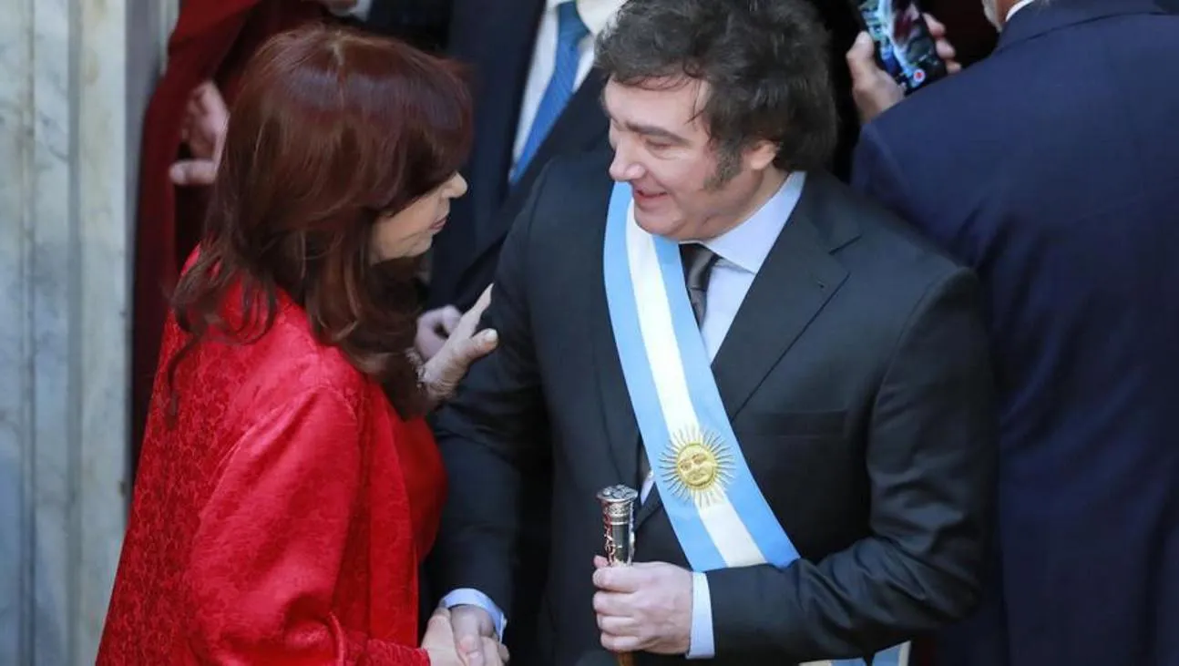 Cristina Kirchner y Javier Milei
