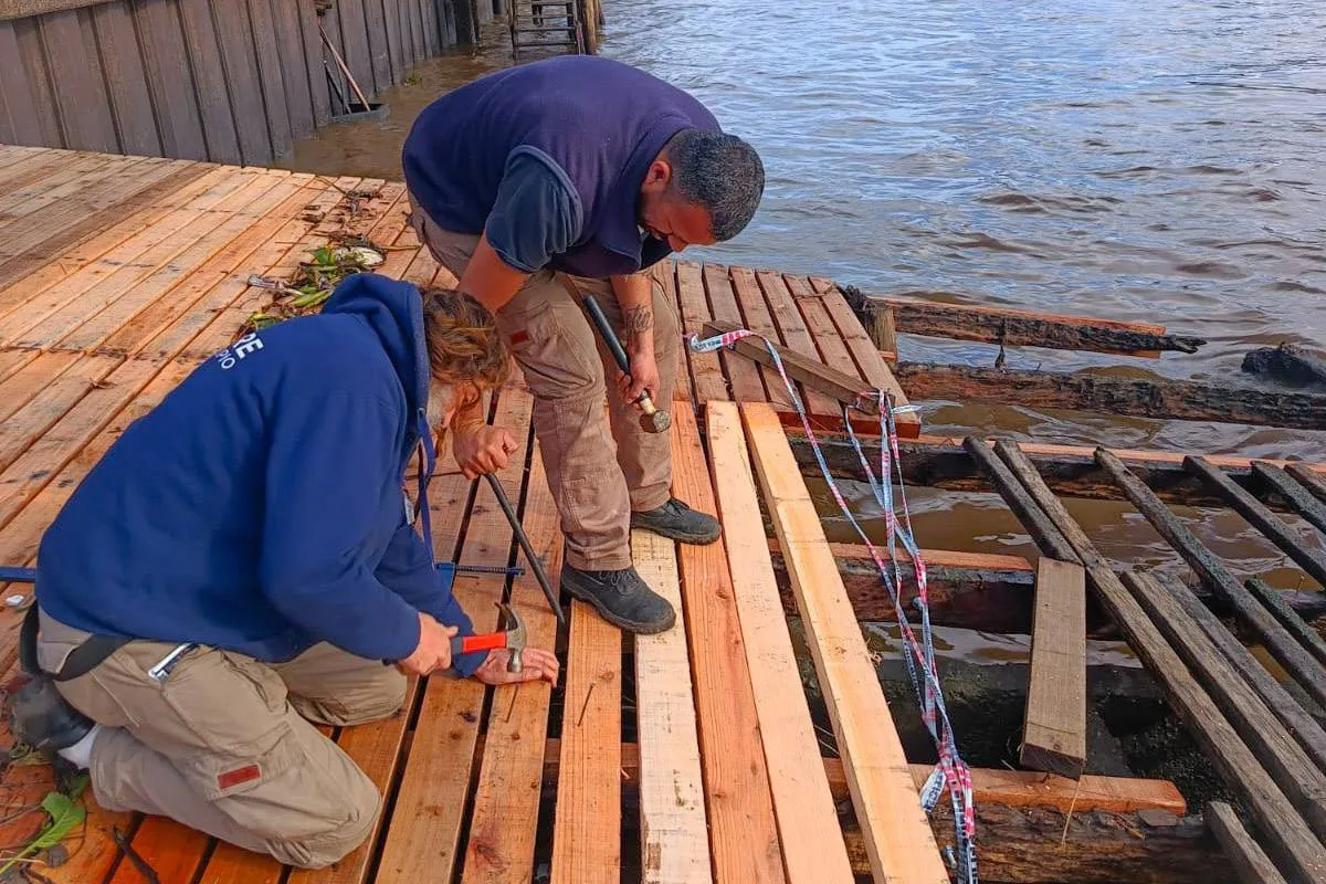 Se extienden los trabajos de mantenimiento integral en el Delta de Tigre