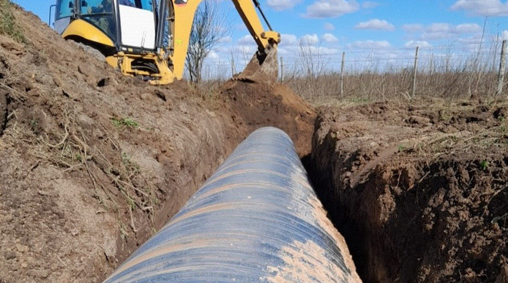 Siguen las obras en Giles.