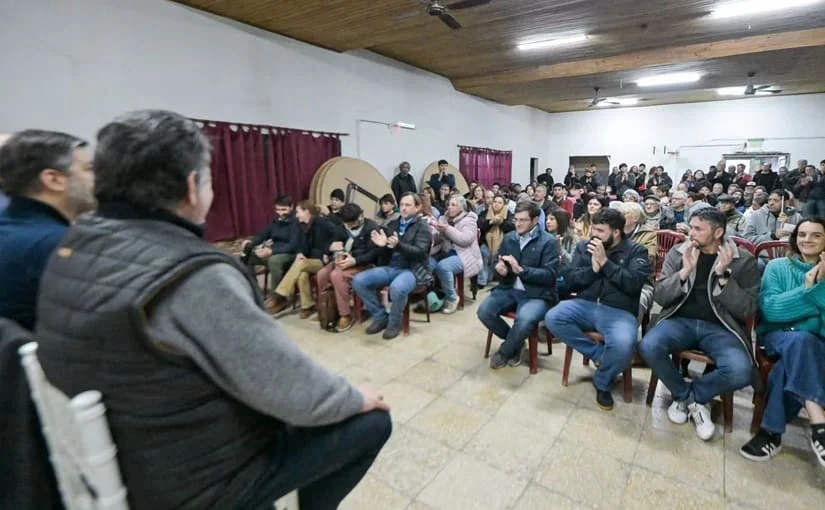 Barenghi recibió a Bianco en Bragado.