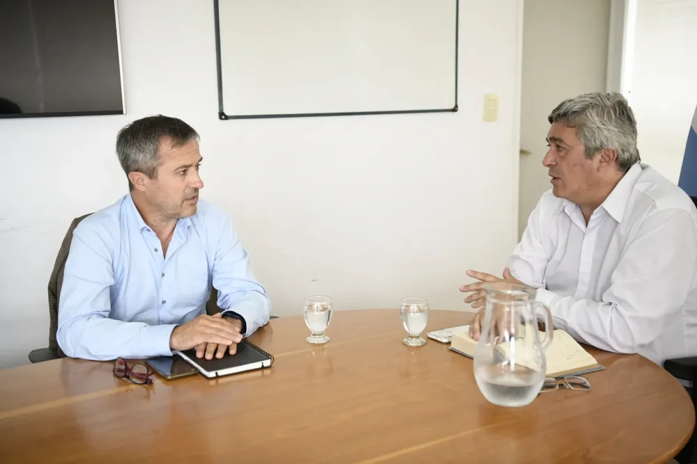 Barrena se reunió con Rodríguez.