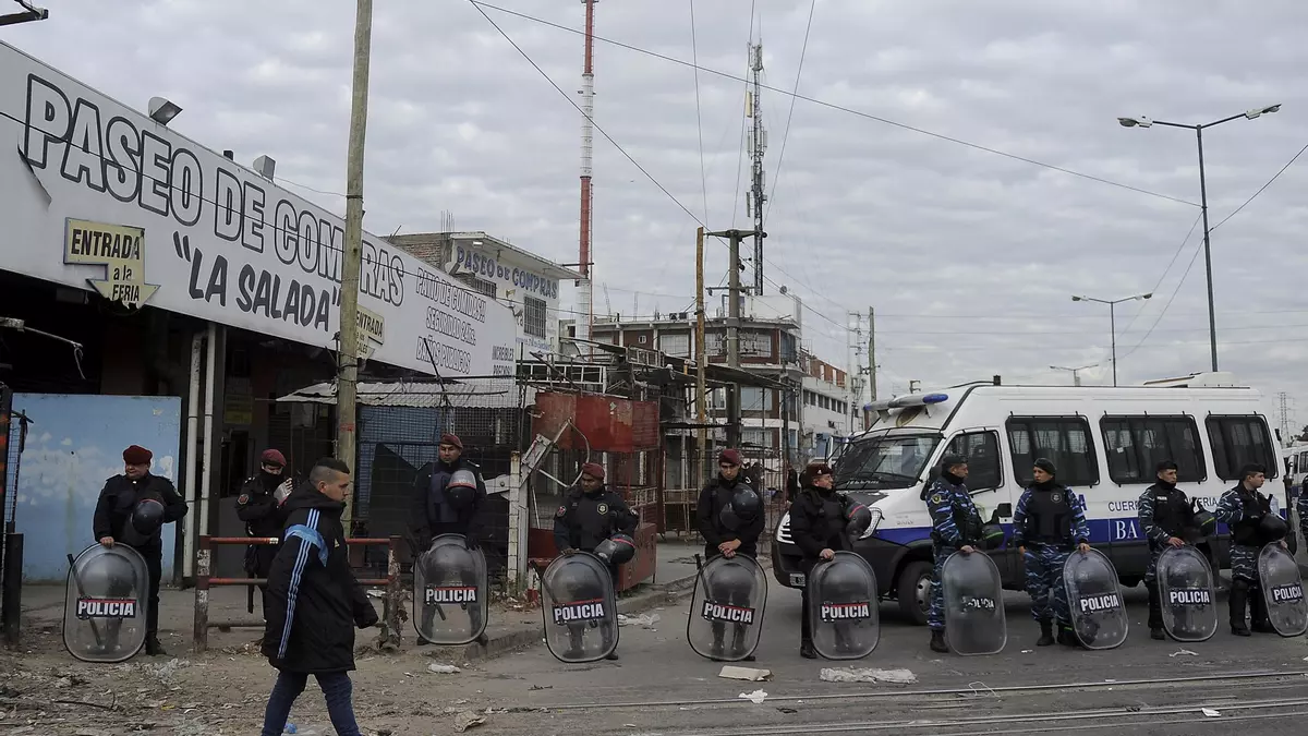 La Salada: tensión, protestas y cruce Nación-Provincia