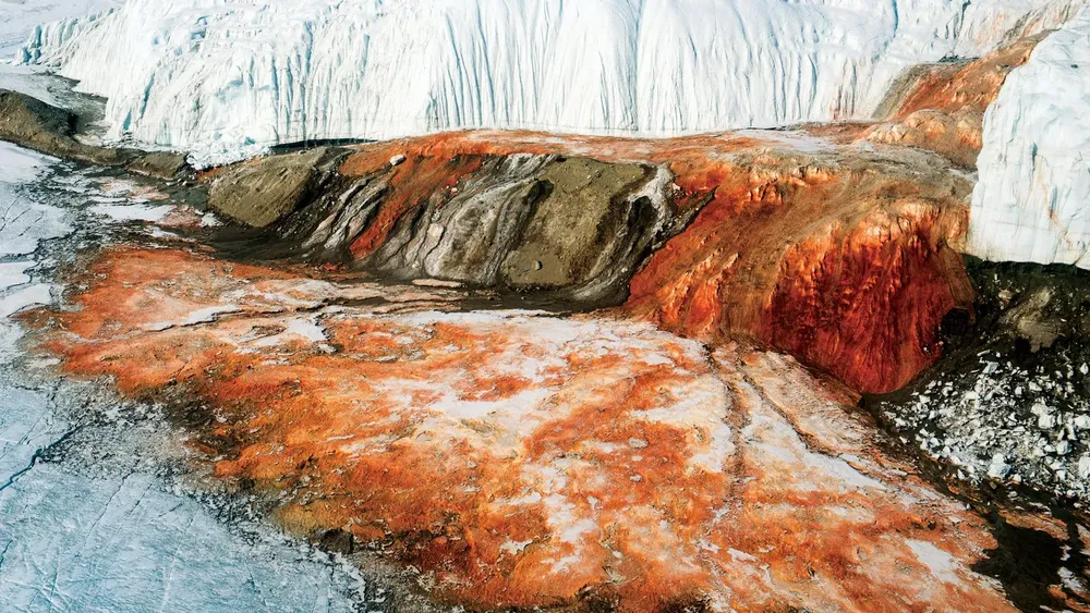 Cataratas de Sangre en la Antártida