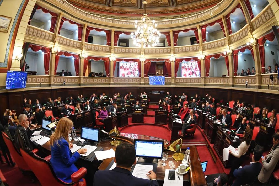 Sesión ordinaria del Senado bonaerense. 