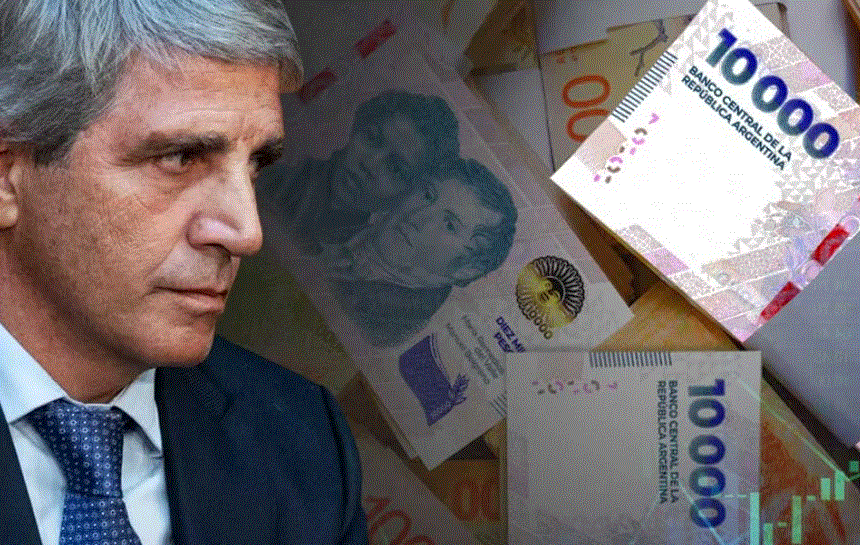 Caputo pronostica una inflación menor a la esperada “Va a colapsar y converger al nivel internacional”
