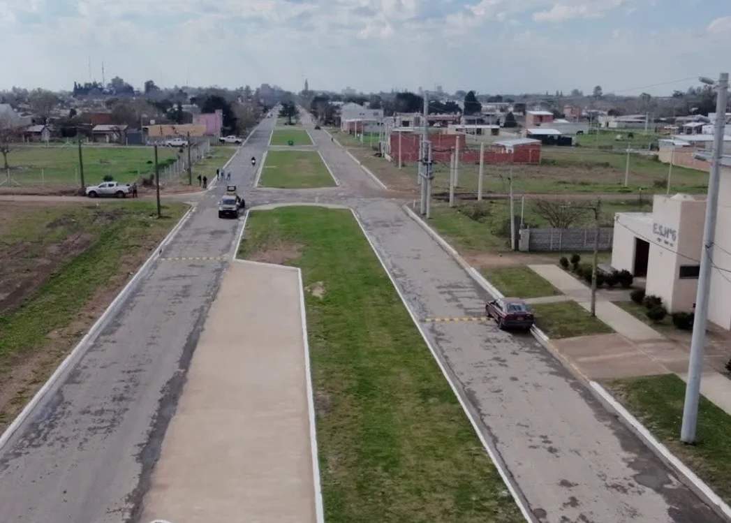Ramallo transformó la Avenida Mitre con nuevas mejoras urbanas 2