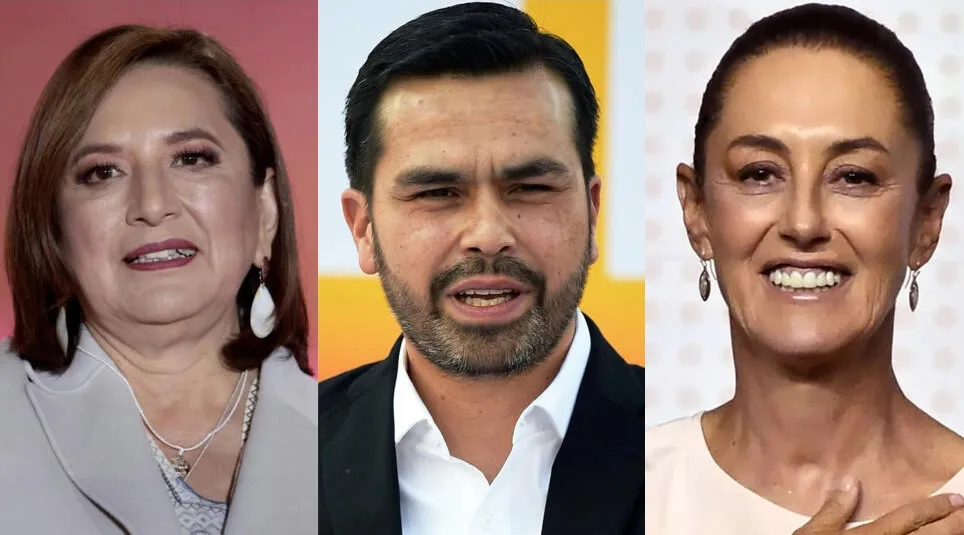 Candidatos presidenciales México 2024