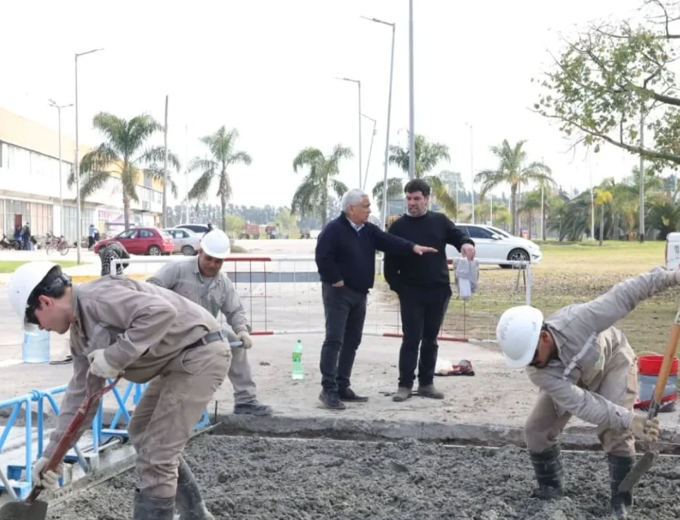 San Pedro avanza con obras