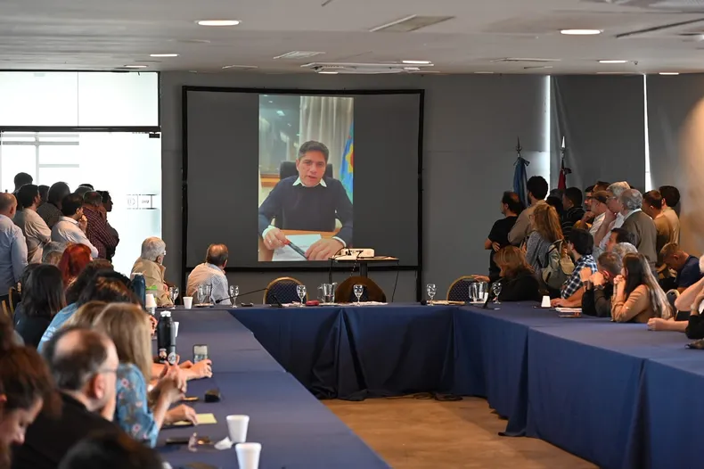 Kicillof envió un mensaje al MDF de Santa Fe.
