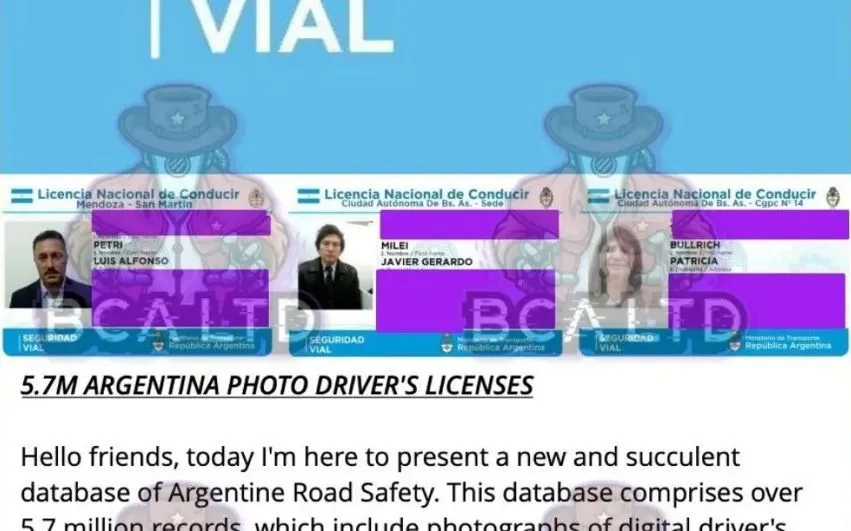 Los hackers venden la información por sólo 3000 dólares