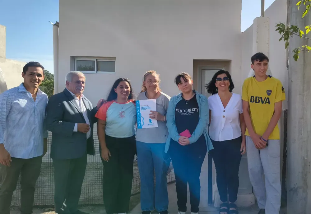 Nueva entrega de vivienda en Patagones.