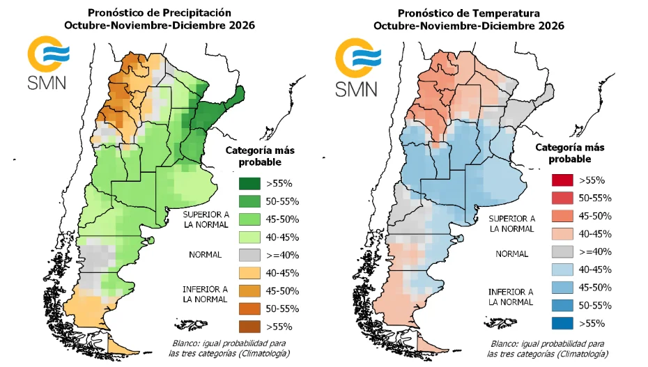 Pronóstico SMN.