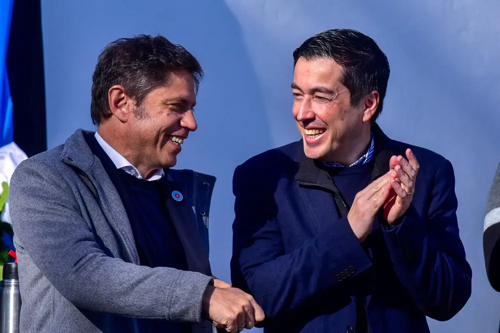 Leo Nardini y Axel Kicillof