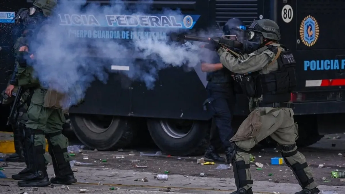 Represión y protestas: confirman procesamientos a gendarmes