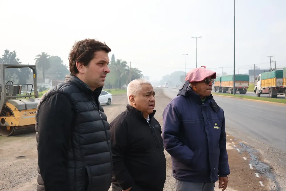 La repavimentación de la Ruta 1001 entra en su etapa final.