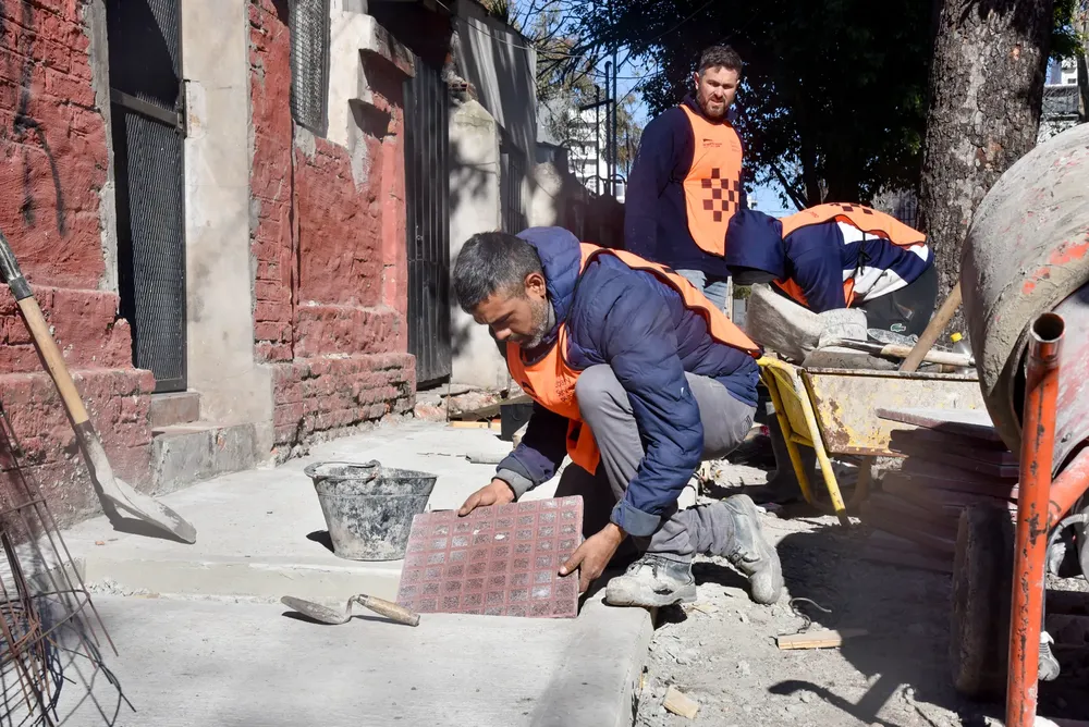 Avanzan las obras en San Martín
