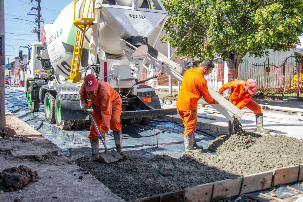Avanzan las obras en Lanús
