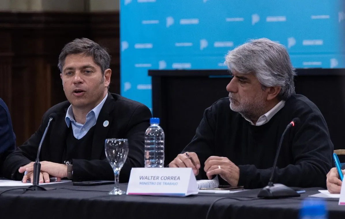 Kicillof y Correa