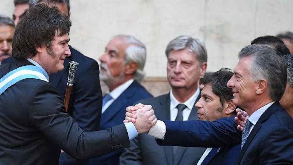 Javier Milei Mauricio Macri